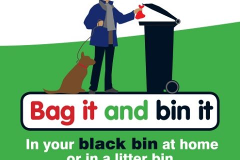 Dog mess: Bag it and bin it.