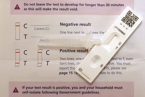 Photo of a test kit.