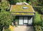 Aerial photo of a garden studio.