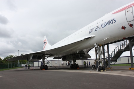 Concorde G-BOAF (216) at Filton, Bristol [photo by Rusty_CallyT2007; licence: cc-attr-2.0-generic]