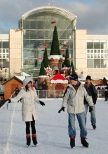 Ice skating at The Mall, Cribbs Causeway