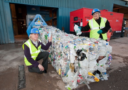 South Gloucestershire plastic bottle recycling