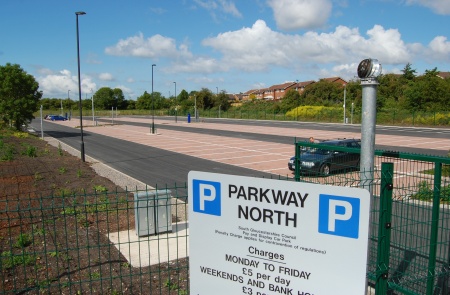 Parkway North park and ride, Stoke Gifford, Bristol