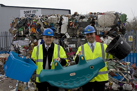 Rigid plastic recycling in South Gloucestershire