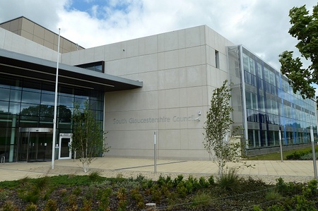 Offices of South Gloucestershire Council in Yate.