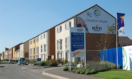 Bovis Homes development at Callicroft Place, Charlton Hayes, Patchway, Bristol.
