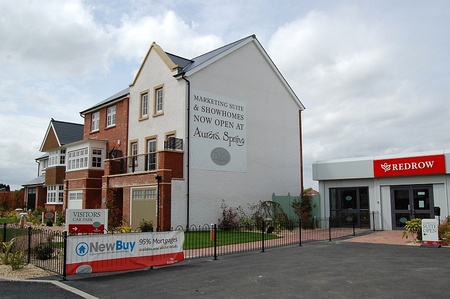 Redrow's Aurora Spring development in Cheswick Village, North Bristol.