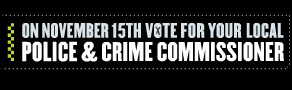 Election for Police and Crime Commissioners on 15th November 2012.