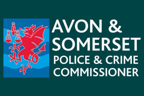 Banner showing a logo and the words: "Avon & Somerset Police and Crime Commissioner".
