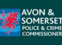 Banner showing a logo and the words: "Avon & Somerset Police and Crime Commissioner".